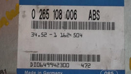 0 265 108 006 BMW 540 540i abs computer module 1994-1995
