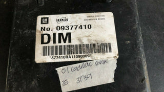 09377410 BCM body control module 2001 Cadillac Seville