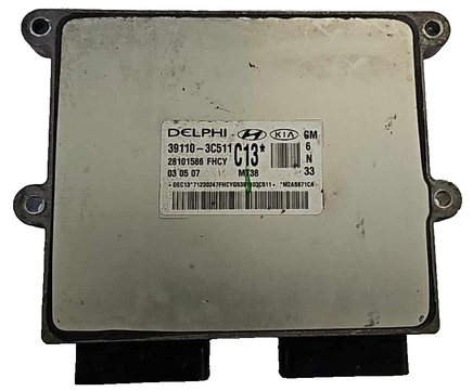 39110-3C511 ecm ecu computer 2007-2009 Hyundai Santa Fe