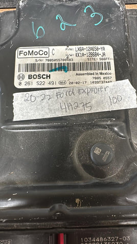 LX6A-12A650-YA Ford Explorer 2020-2022 ecm ecu computer
