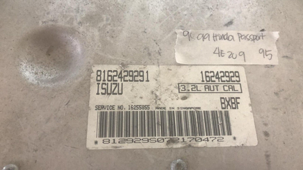 1998-1999 Honda Accord ecm ecu computer 16242929