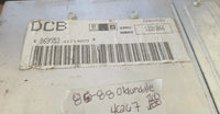 1986-1988 Oldsmobile Alero ecm ecu computer 16039553