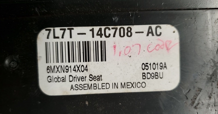 Ford seat control module 7L7T-14C708-AC