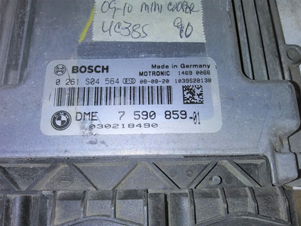 7 590 859 -01 ecu ecm computer  2009-2010 Mini Cooper