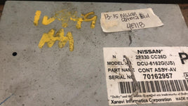 28330 CC26D information module 2013-2015 Nissan Altima