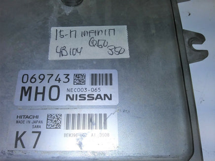 NEC003-065 Infiniti G50 2015-2017 ECM ECU computer