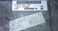 37820-RWC-A81 ecm ecu computer 2012 Acura RDX - Swan Auto