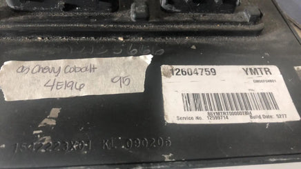 12604759 Chevy Cobalt 2005 ecm ecu computer