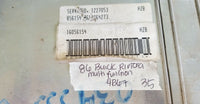 1227053 Buick Riviera or Cadillac Eldorado 1986-1988 BCM Body Control Module