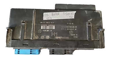 61.35 9226328-01  bcm body control module BMW 3 Series 2005