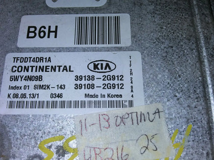 39138-2G912 Kia Optima 2011-2013 ecm ecu computer