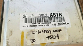 12669749 ecm ecu computer 2012-2016 Chevy Cruze **Tested**