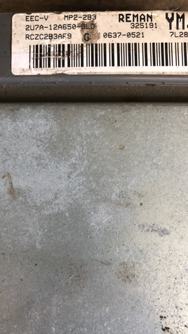 2002 Ford Taurus or Mercury Sable ecm ecu computer 2U7A-12A650-BLD