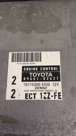 89661-02621 Toyota Corolla 2000 ecm ecu computer