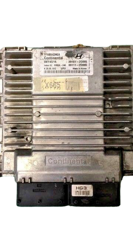 39101-2G665 ecm ecu computer 2011 Hyundai Sonata