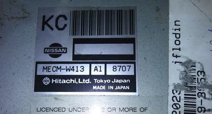MECM-W413 ecm computer 1998-1999 Nissan Pathfinder