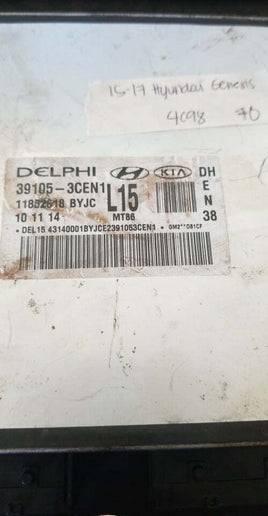 39105-3CEN1 Hyundai Genesis 2015-2016 ecm ecu computer