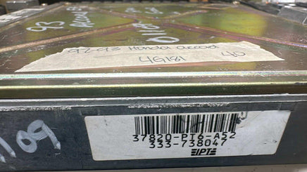 37820-PT6-A52 ecm ecu computer 1992-1993 Honda Accord - Swan Auto