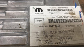 68549095AA Jeep Wagoneer amplifier engine control module 2022