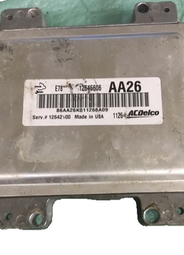 12645606 ecm ecu computer 2011 Chevy Cruze  **TESTED GOOD**