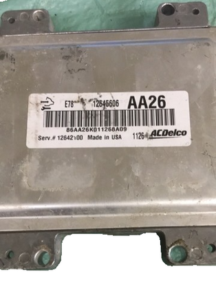 12645606 ecm ecu computer 2011 Chevy Cruze  **TESTED GOOD**