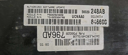 P56029248AB Dodge Ram pickup 2004 ecu ecm computer