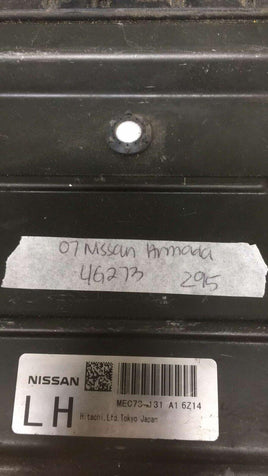 MEC73-131 Nissan Armada ecm ecu computer 2007 - Swan Auto