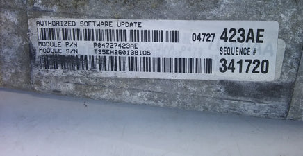 P04727423AE ecm ecu computer 2002 Dodge Caravan
