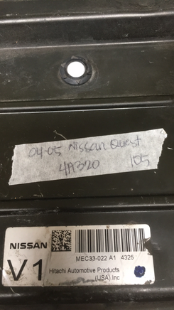 MEC33-022 Nissan Quest 2004-2005 ecm ecu computer