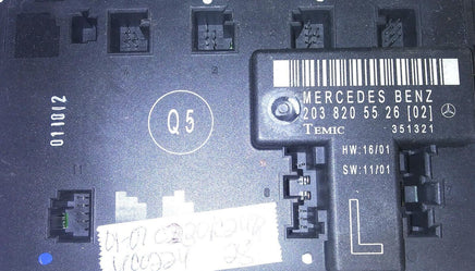203 820 55 26 door control module 2001-2007 Mercedes-Benz C230 or C240 - Swan Auto