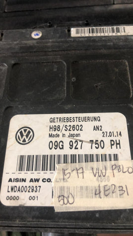 09G 927 750 PH VW Polo 2015-2017 engine control module