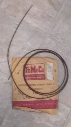 FAC-17262-C NOS speedometer cable core 1960-1967 Ford Falcon or Mercury Comet
