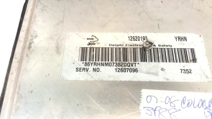 12620192 ecm ecu computer 2007-2008 Chevrolet Colorado