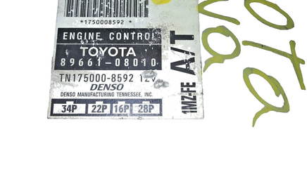 89661-08010 ecu ecm computer 1998 Toyota Sienna