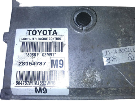 89661-02M91 ecm ecu computer 2009-2010 Toyota Corolla