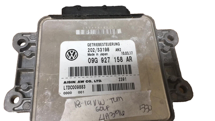 09G 927 158 AR  Volkswagen VW Golf transmission control module 2018-2019