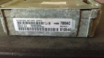 P04896780AC Chrysler Sebring or Dodge Stratus 2002 ecm ecu computer