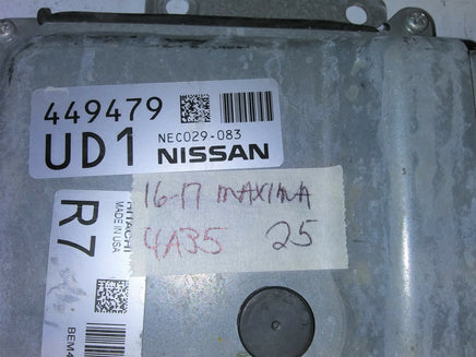 NEC029-083 Nissan Maxima 2016-2017 ecm ecu computer