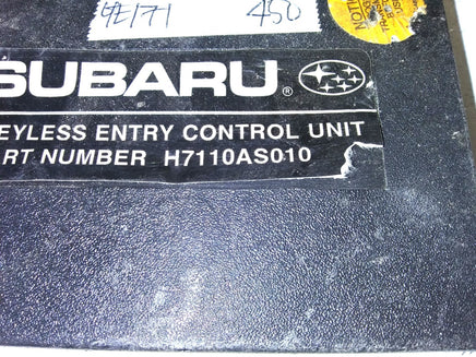 1998-1999 Subaru Forester Anti-theft locking control module H7110AS010