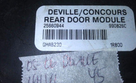 25660944 multifunction control module 2005-2006 Cadillac Deville