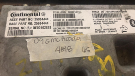 2009 GMC Acadia Onstar Communication  control module 25984444