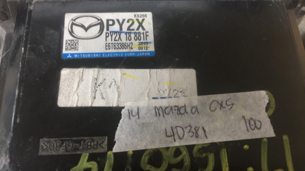 PY2X 18 881F Mazda CX5 CX-5 2014 ecm ecu computer