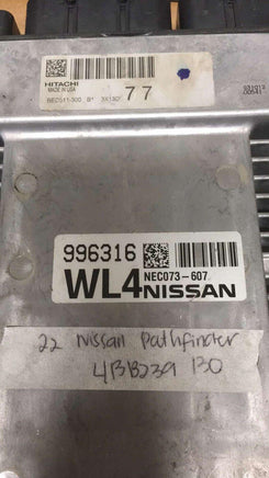 NEC010-031 ecm ecu computer 2014 Nissan Pathfinder - Swan Auto