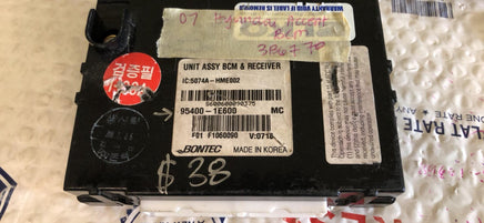 2007 Hyundai Accent BCM Body Control Module 95400-1E600