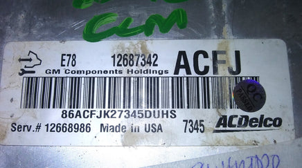 12687342 ecm ecu computer 2017-2018 Chevy Silverado **tested**