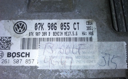 07K 906 055 CT ecm ecu computer 2013 Volkswagen VW Golf
