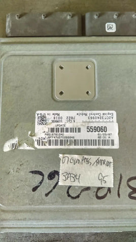 P05187812AD cm ecu computer 2007 Jeep Compass or Patriot