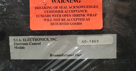 21021469 Saturn S Series 1992 ecm ecu computer  **REMAN**