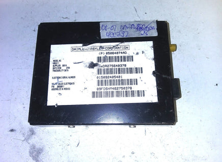 (P) 05064074AD satellite radio reciever module 2005-2007 Dodge Caravan Pacifica