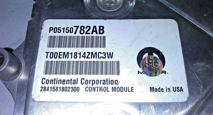 P05150782AB ECM ECU computer 2014 Dodge Journey TESTED GOOD